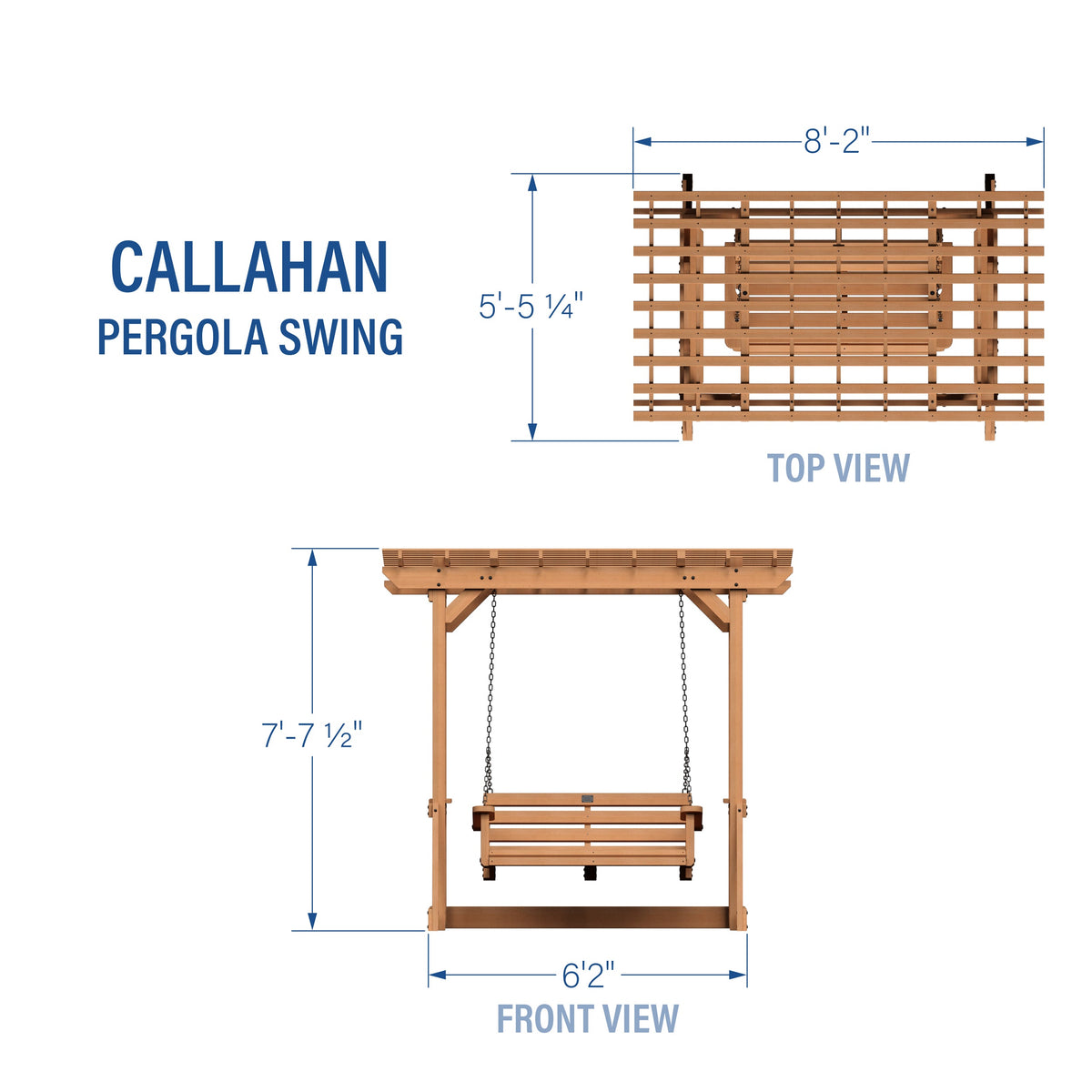 Callahan – Balançoire de pergola