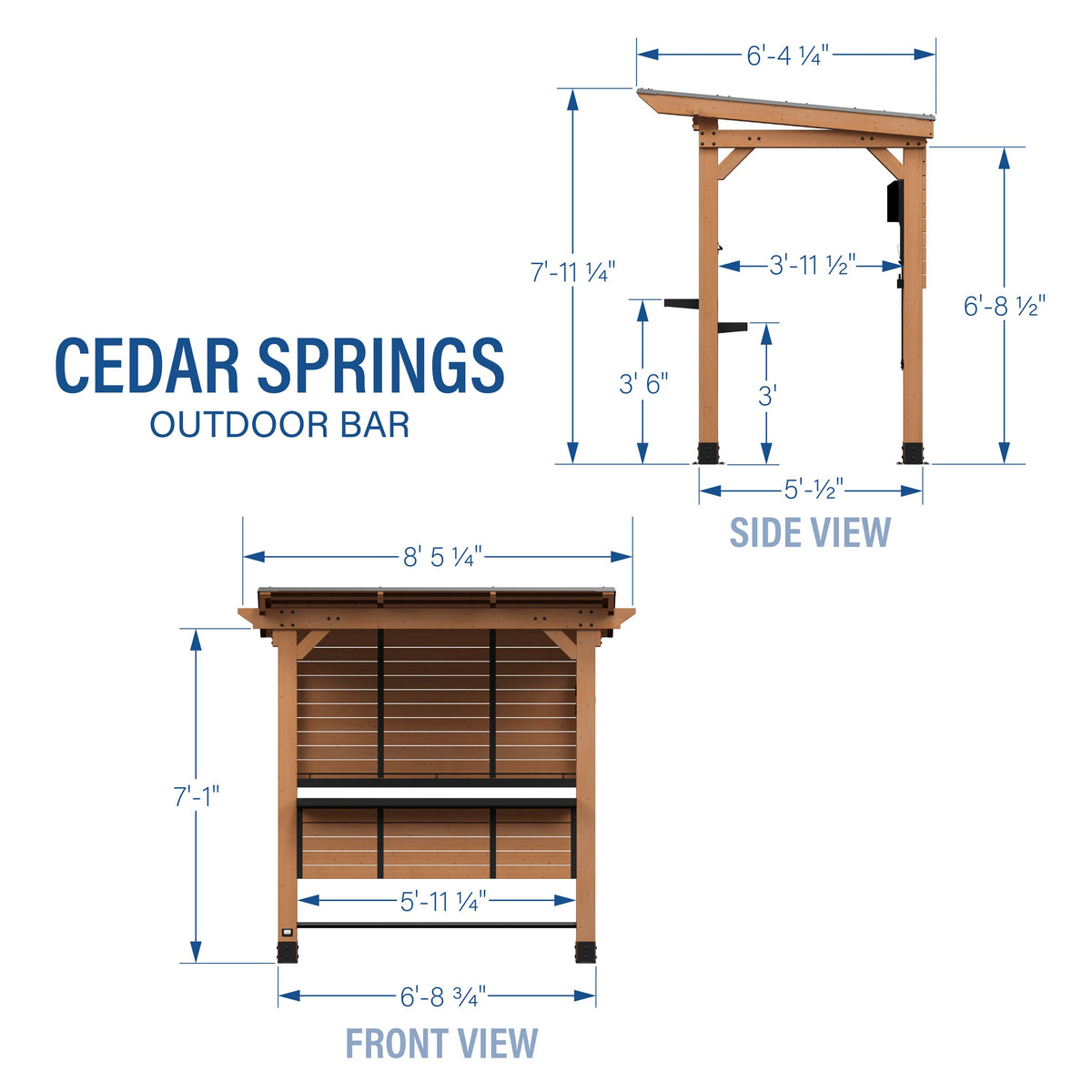 Cedar Springs – Bar extérieur