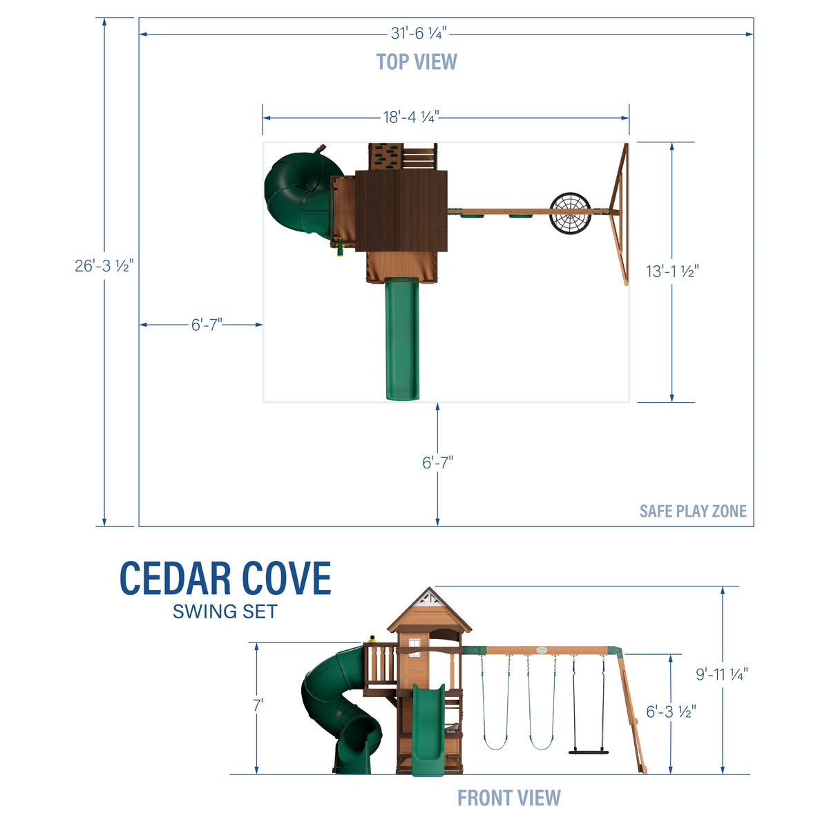 Cedar Cove – Portique de jeux
