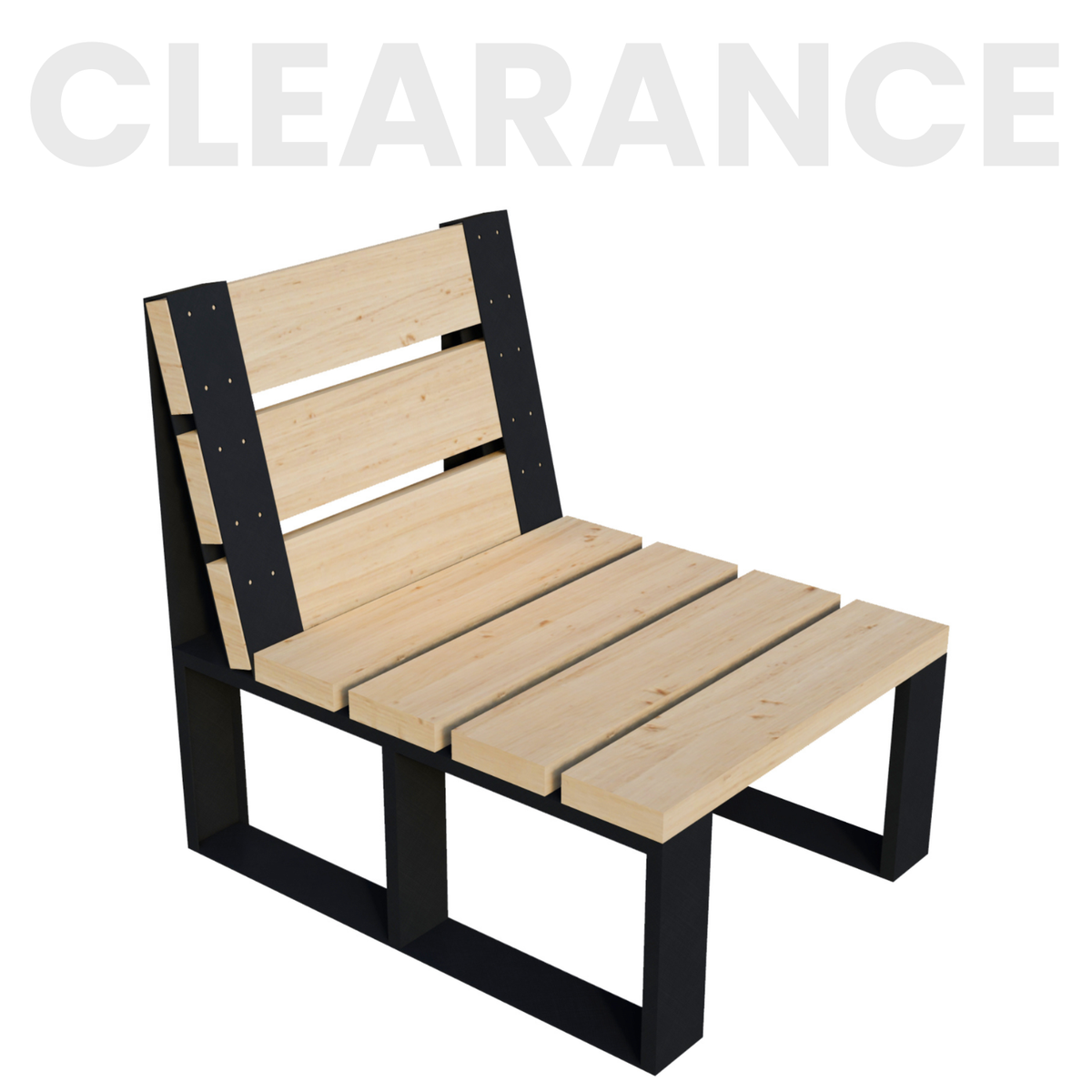 Kit DIY de fauteuil extérieur (avec coussins Sunbrella en option)