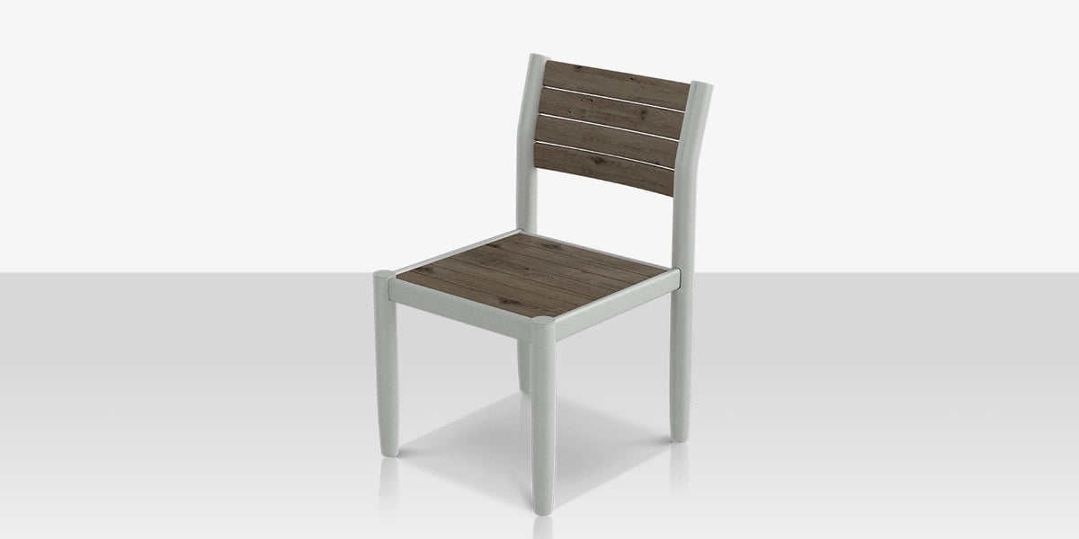 Danish – Chaise de repas sans accoudoirs