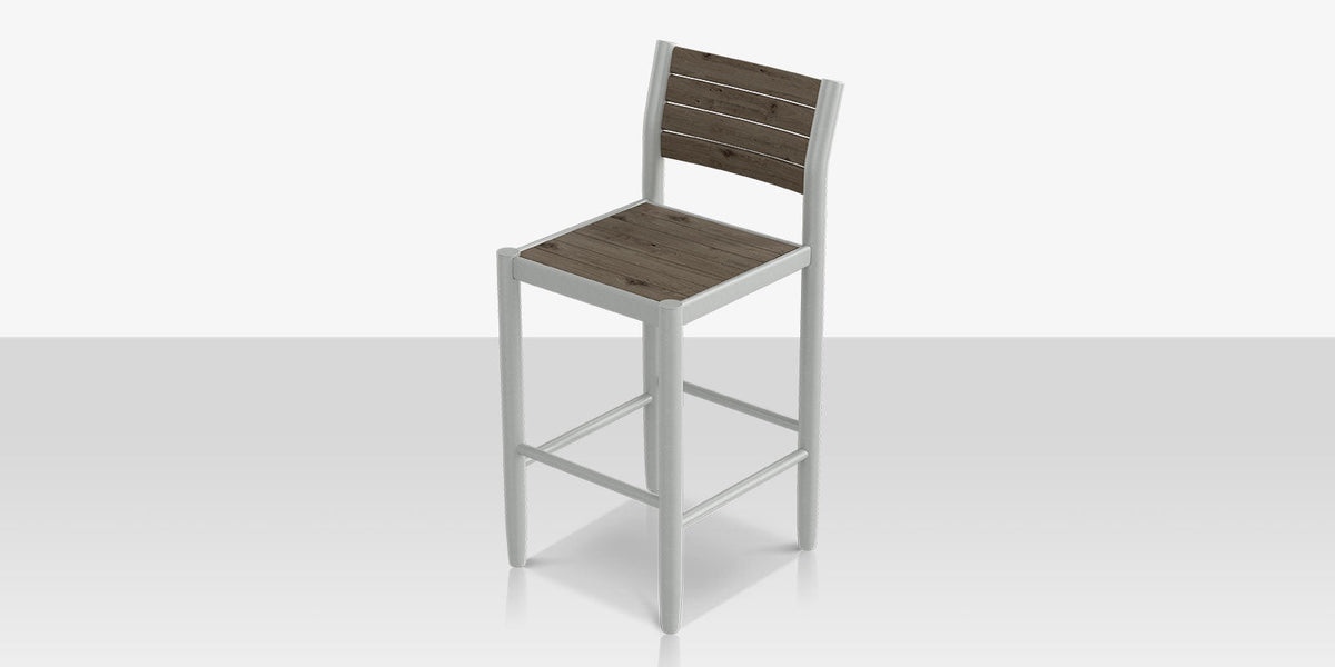 Danish – Chaise de bar sans accoudoirs