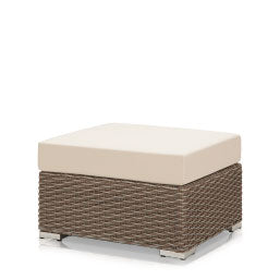 Lucaya – Repose-pieds California Sand avec coussin Standard Off-White