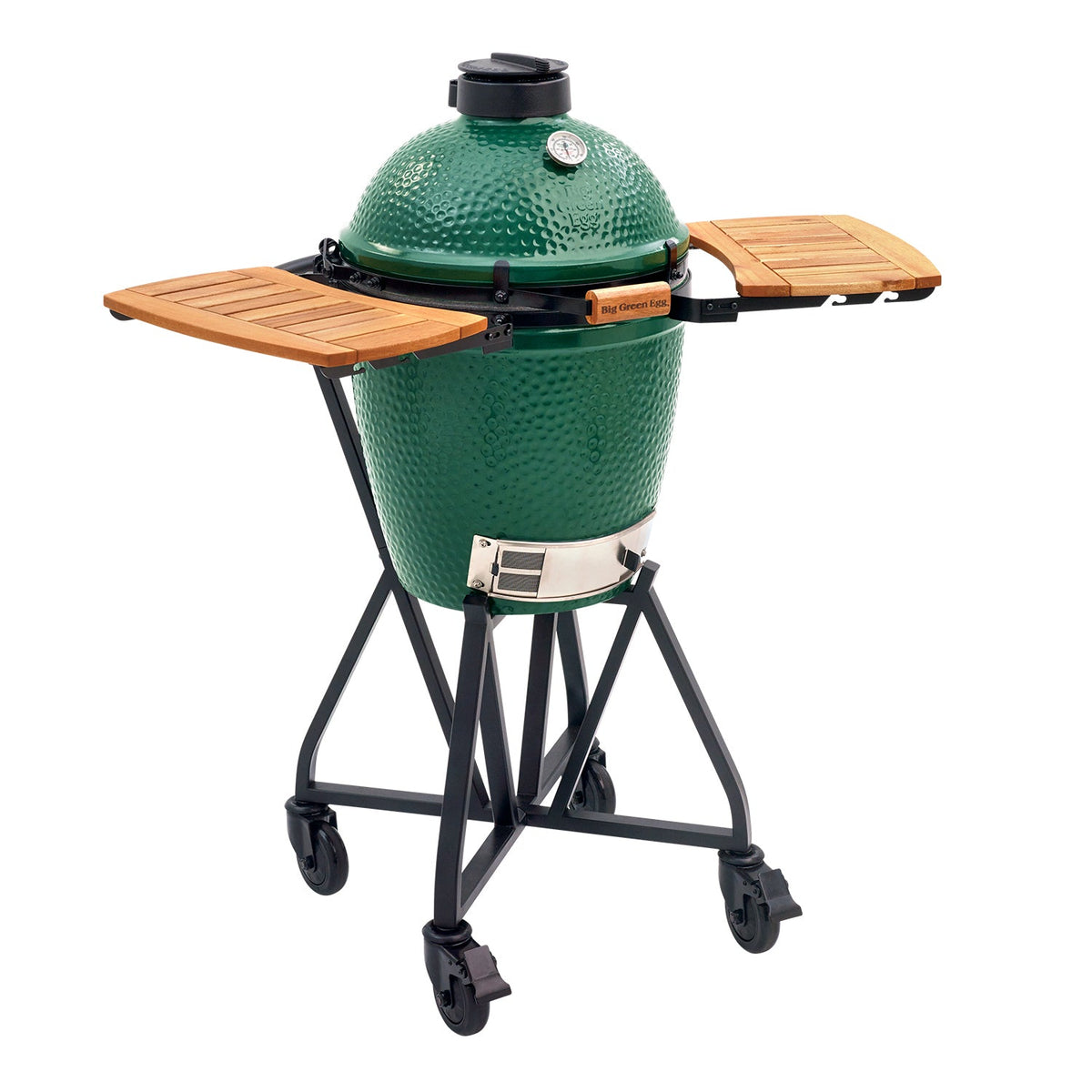 Medium Big Green Egg + ensemble intEGGrated Nest + EGG Mates