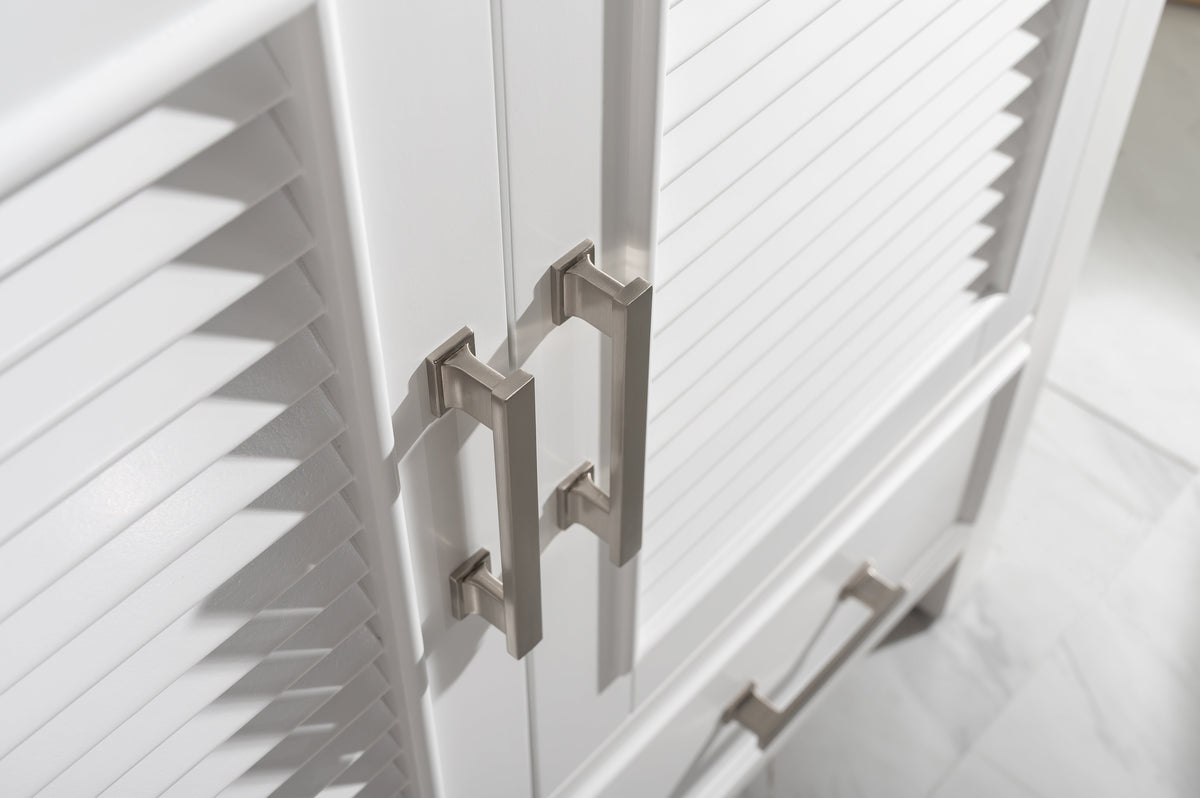 Meuble vasque simple Estate 36" avec plan en quartz blanc