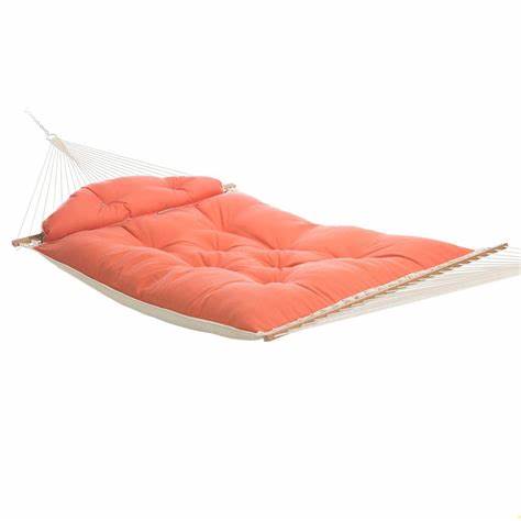 Hatteras Hammocks – Grand hamac matelassé Sunbrella avec coussin amovible