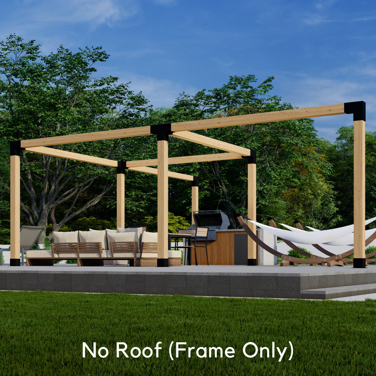 Kit DIY pour pergola d’angle