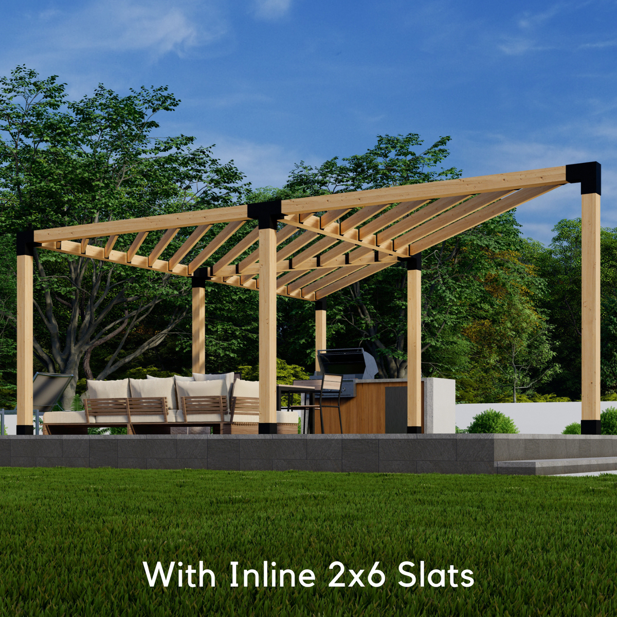 Kit DIY pour pergola d’angle