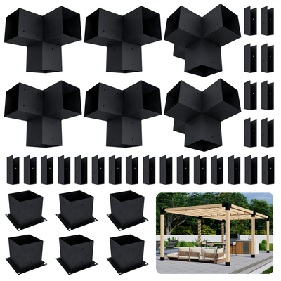 Pergola autoportante 15' x 10' avec toit
