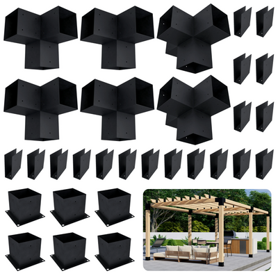 Pergola autoportante 15' x 10' avec toit