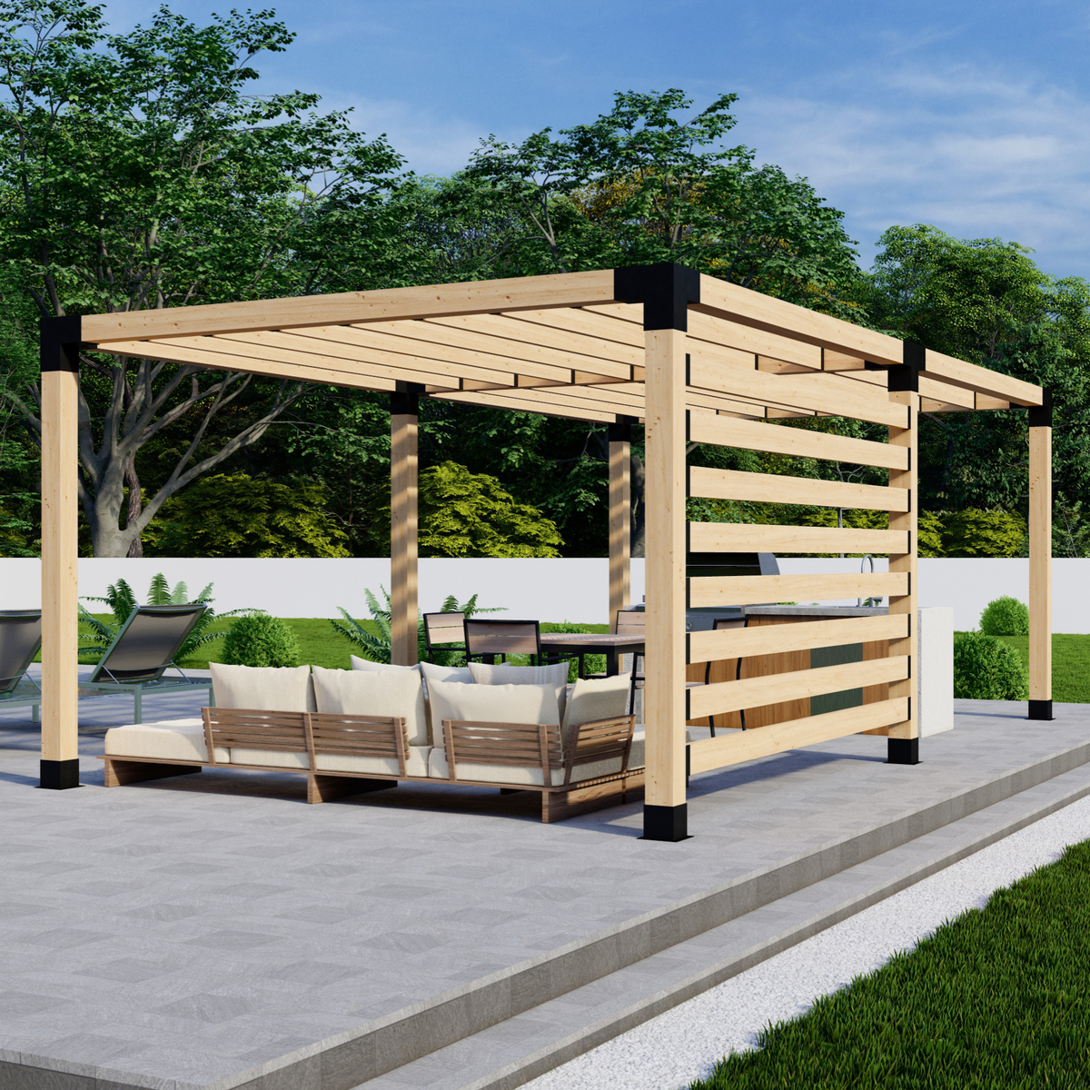 Kit DIY pour pergola sur mesure