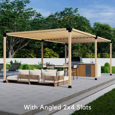 Kit de pergola autoportante 15x10 avec toit
