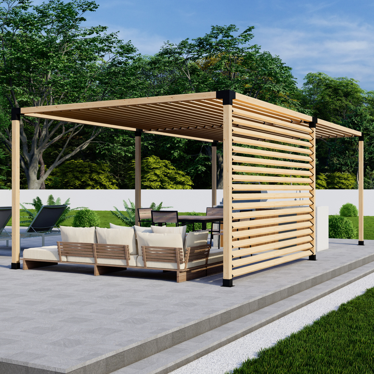 Kit DIY de supports pour pergola sur mesure