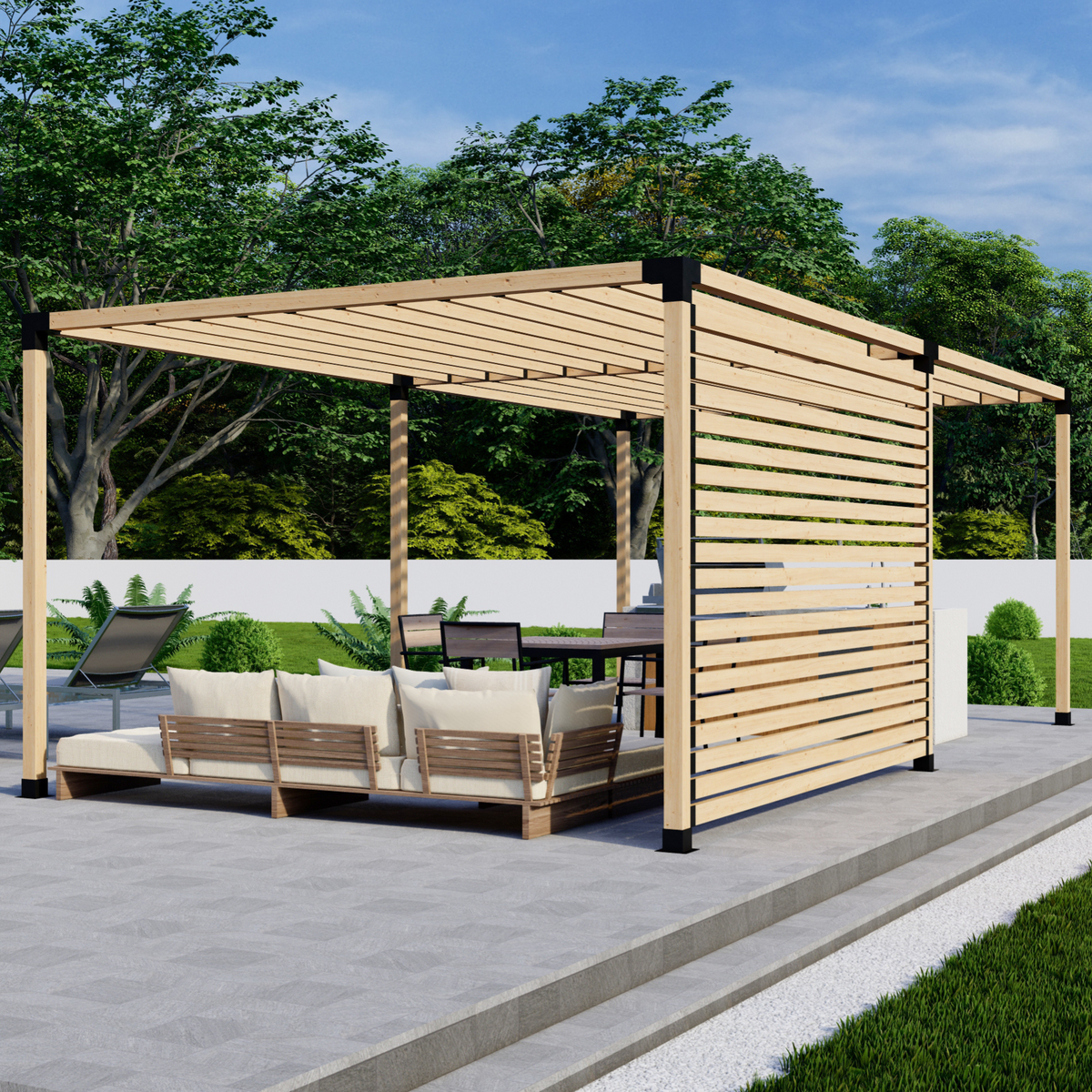 Kit DIY de pergola facile à monter