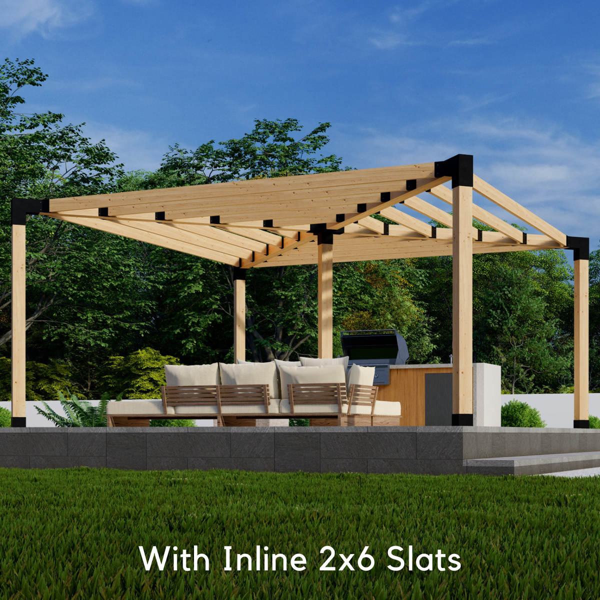 Kit de pergola sur mesure