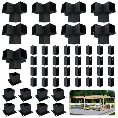 Kit de pergola autoportante 24x14 avec toit