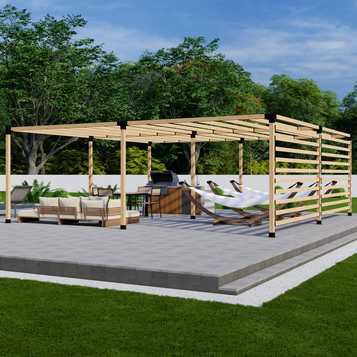 Kit DIY d’assemblage de pergola