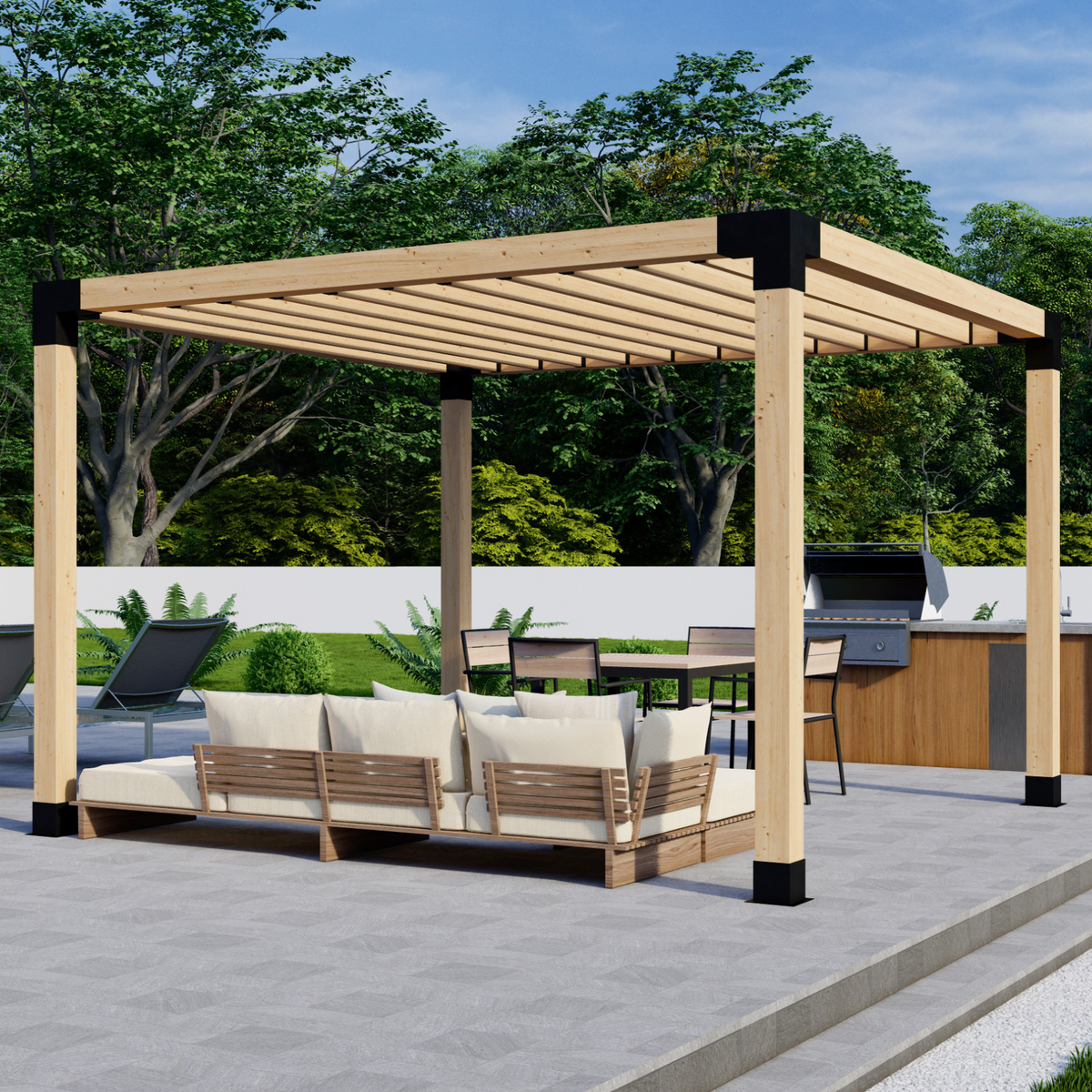 Kit de pergola autoportante – Pour pergola de toute taille