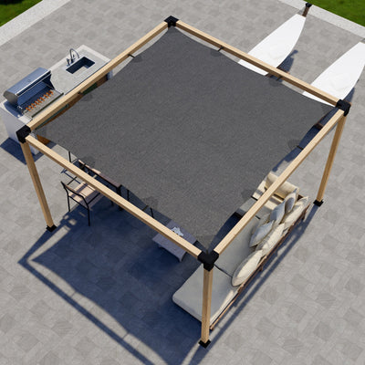 Kit combiné pergola et auvent