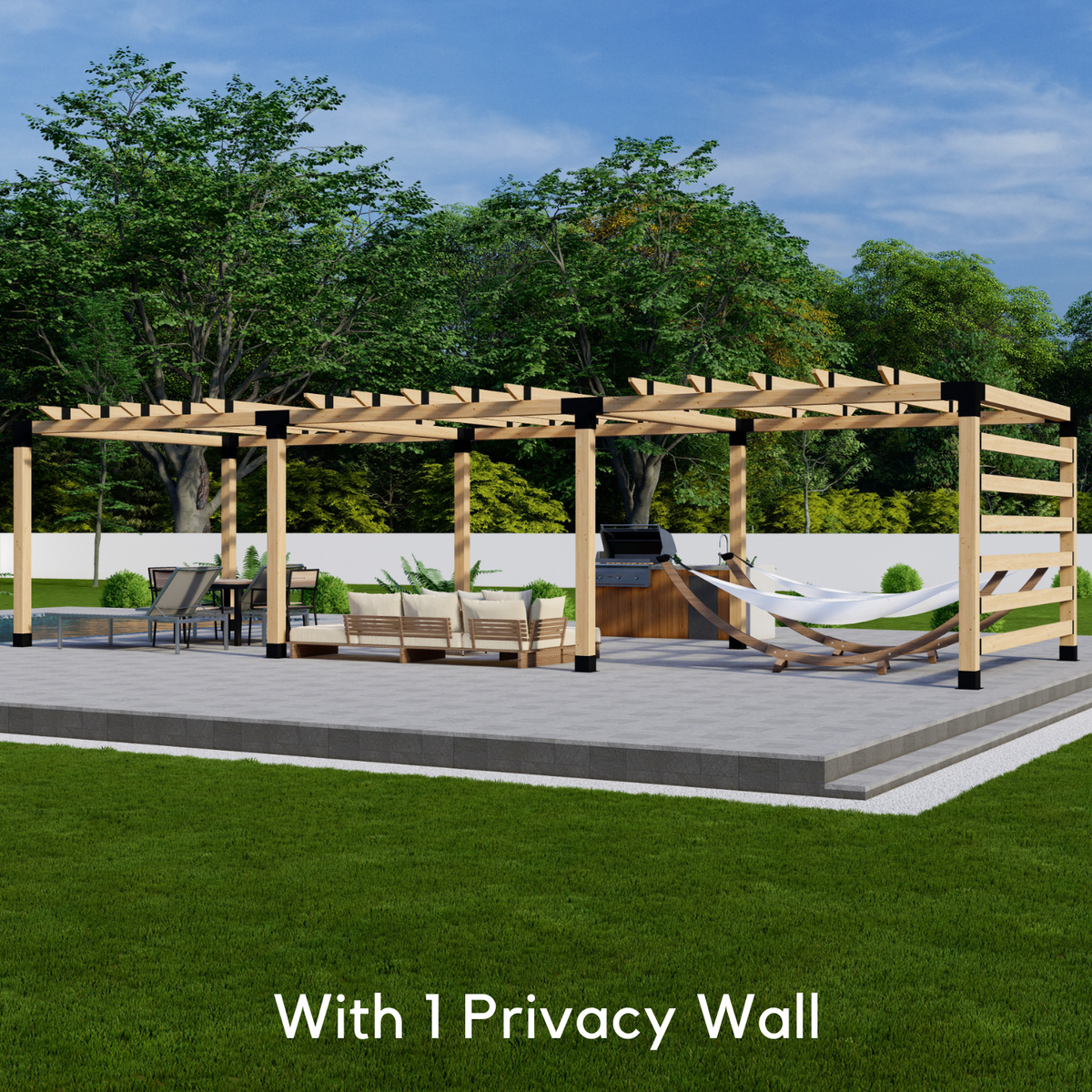 Kit DIY de pergola simple