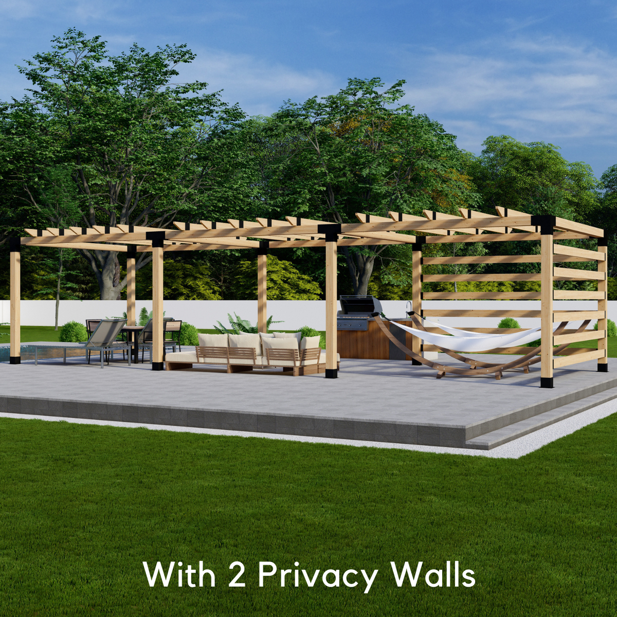 Kit DIY de pergola simple