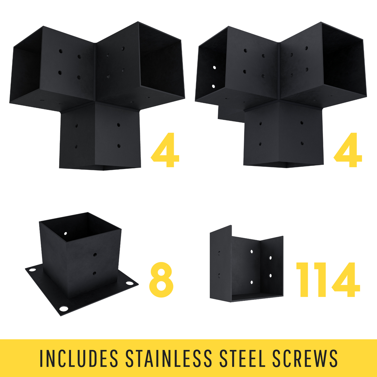 Kit de pergola personnalisable pour pergola de toute taille
