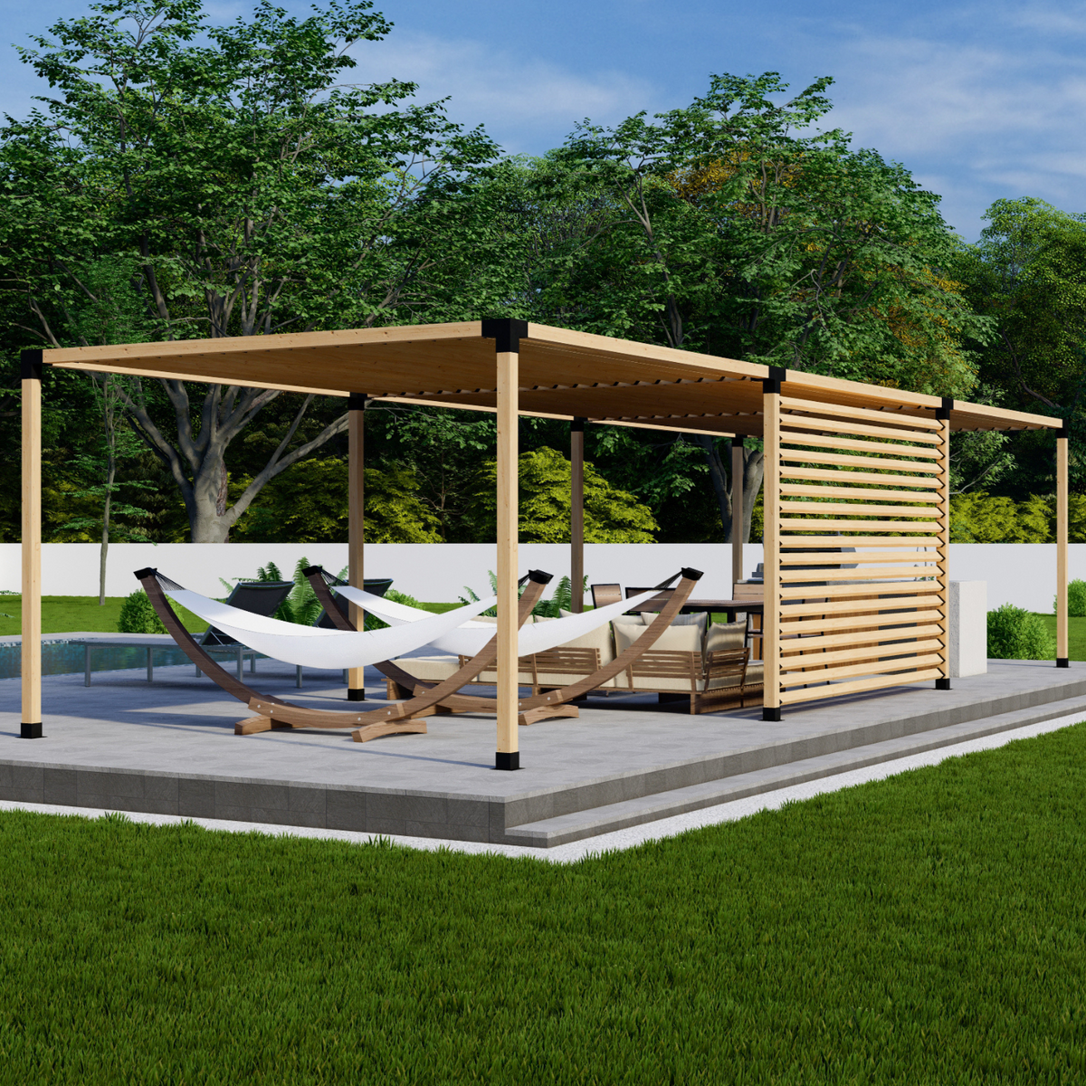 Kit DIY de pergola modulaire