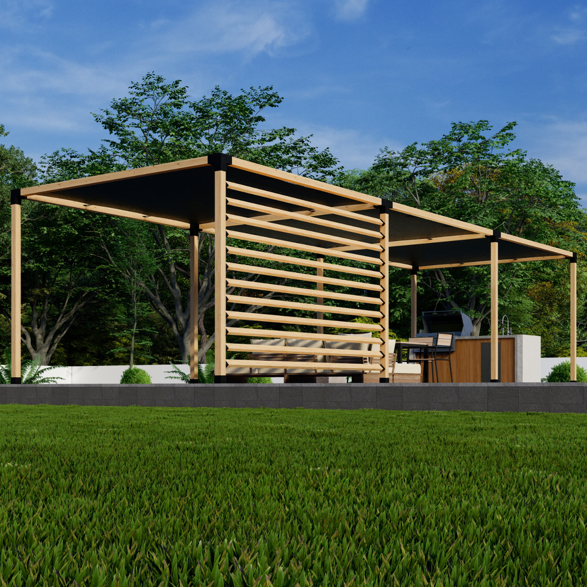 Kit de pergola sur mesure