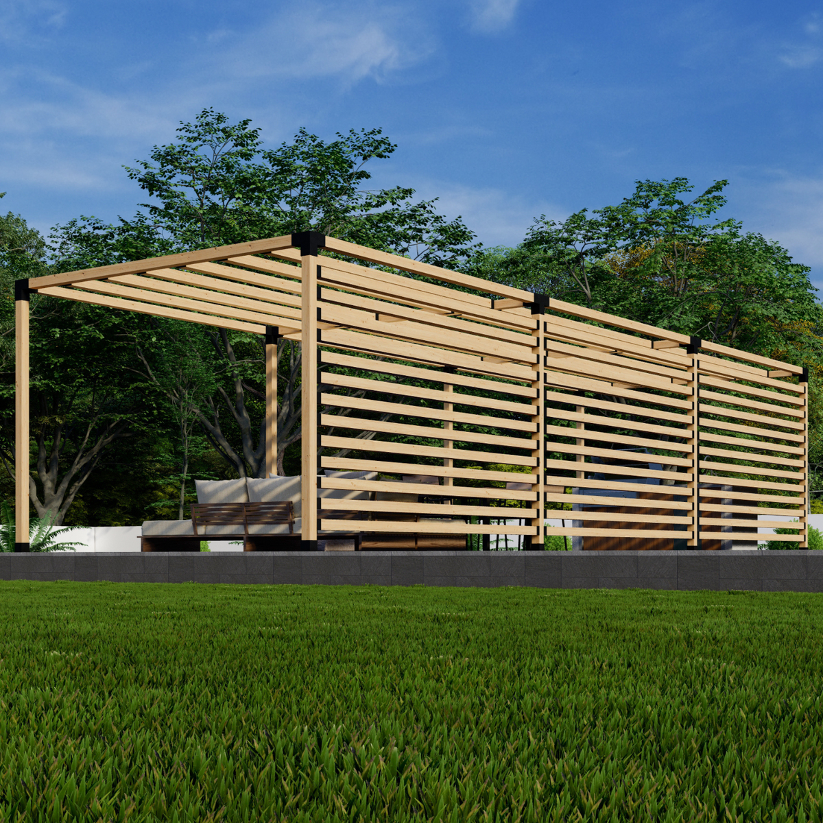 Kit de pergola personnalisable pour pergola de toute taille