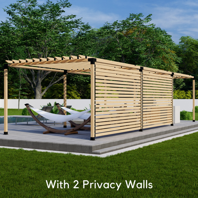 Kit DIY pour pergola contemporaine avec toit