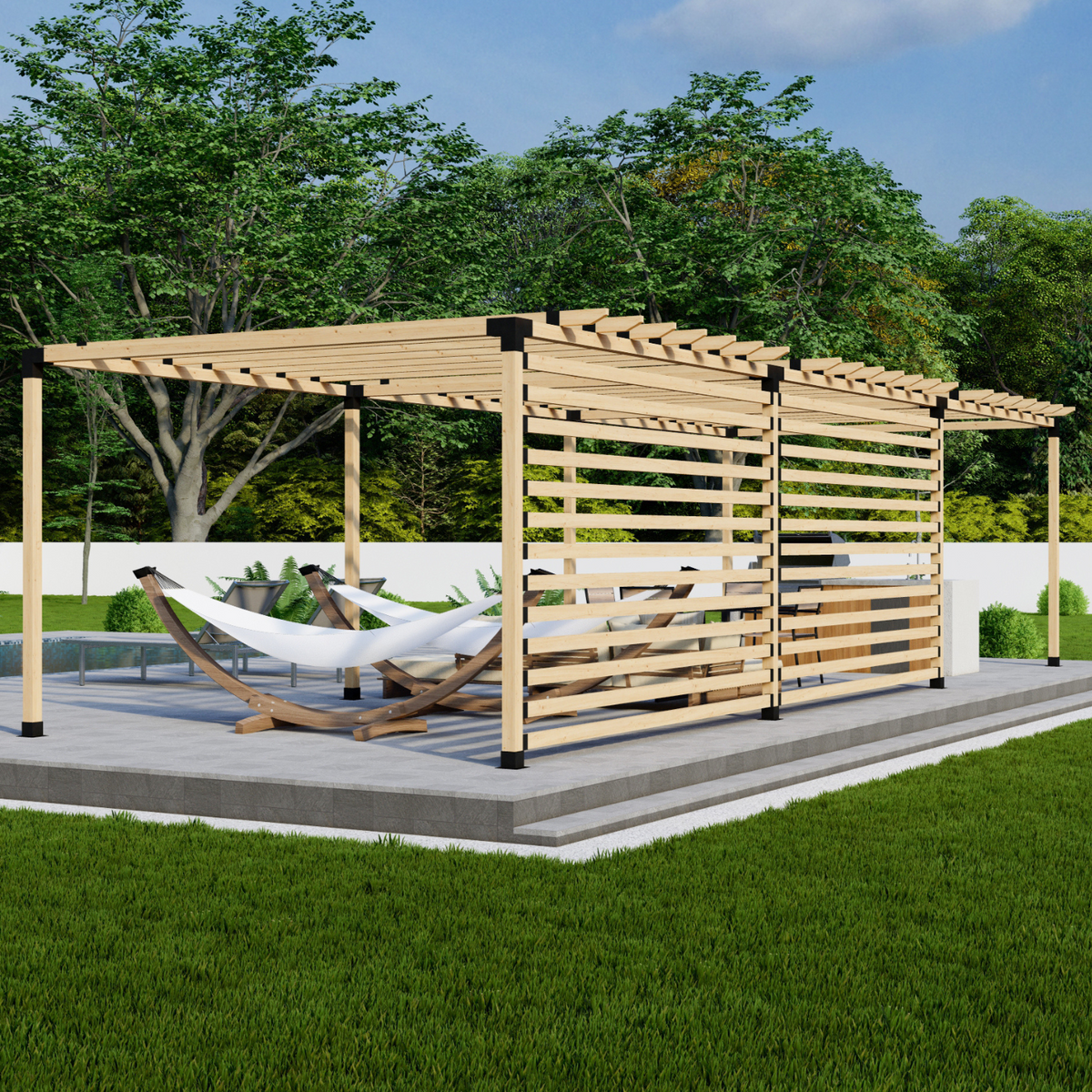 Kit DIY de pergola moderne