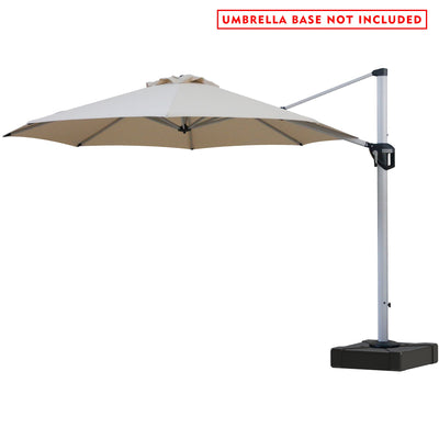 Kozyard 11' Roma Cantilever Offset Umbrella (4 Color Options) - Kozyard LLC.