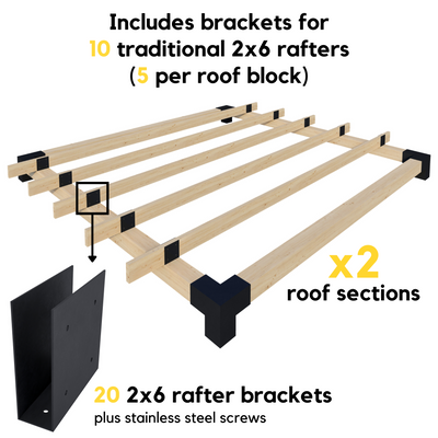 Kit DIY de pergola extérieure
