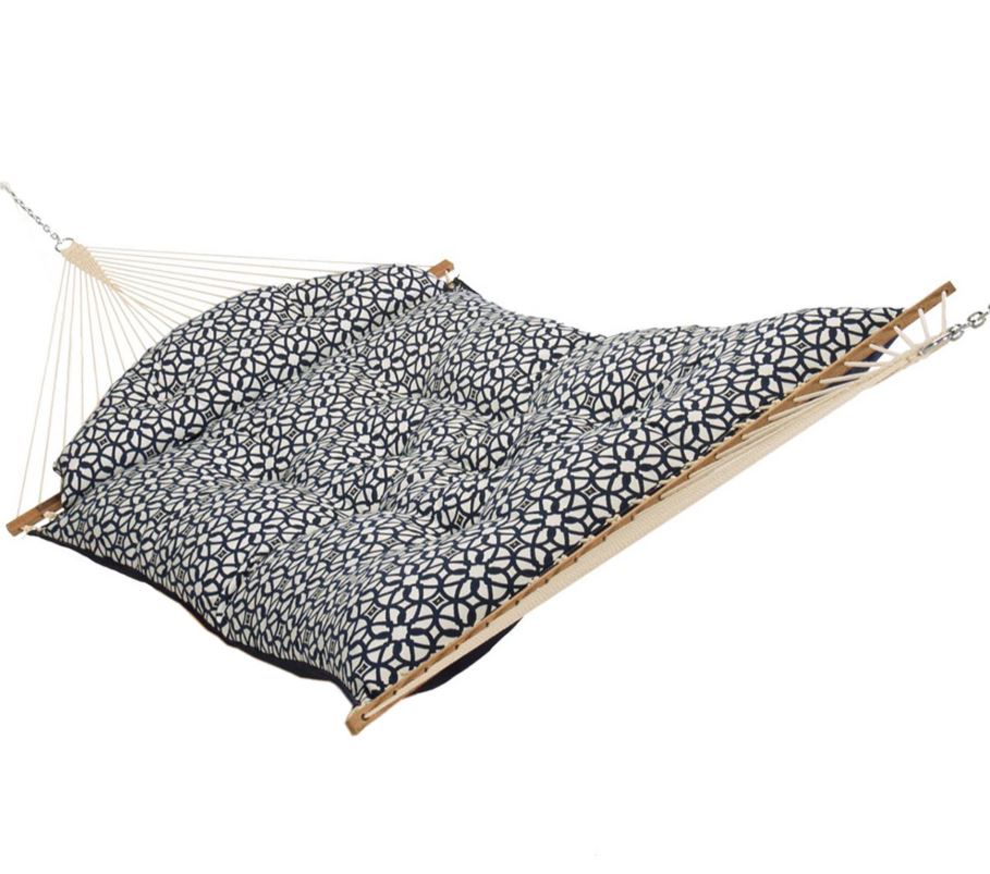 Hatteras Hammocks – Grand hamac matelassé Sunbrella avec coussin amovible