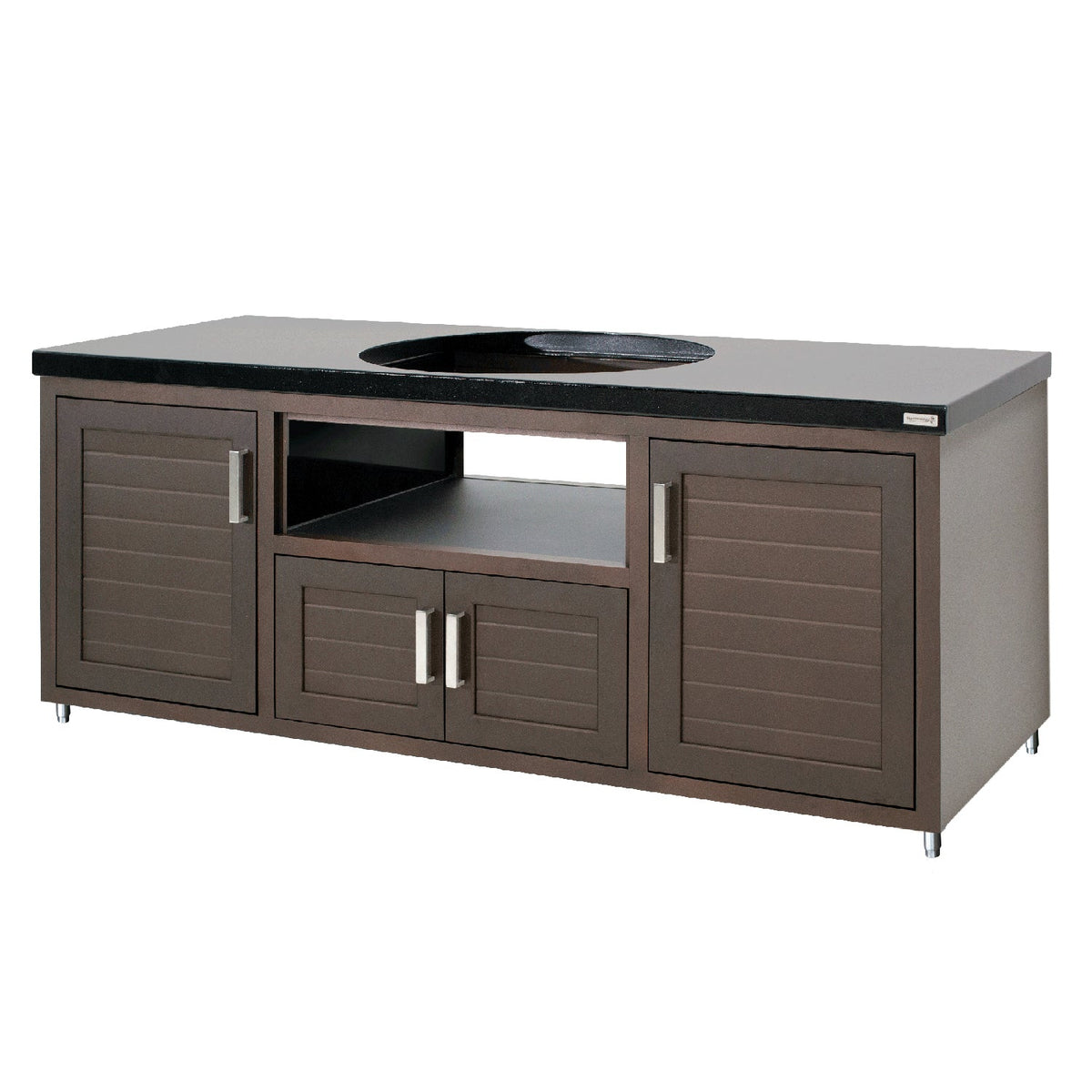 Table EGG style Modern Farmhouse 69 pouces pour XL Big Green Egg