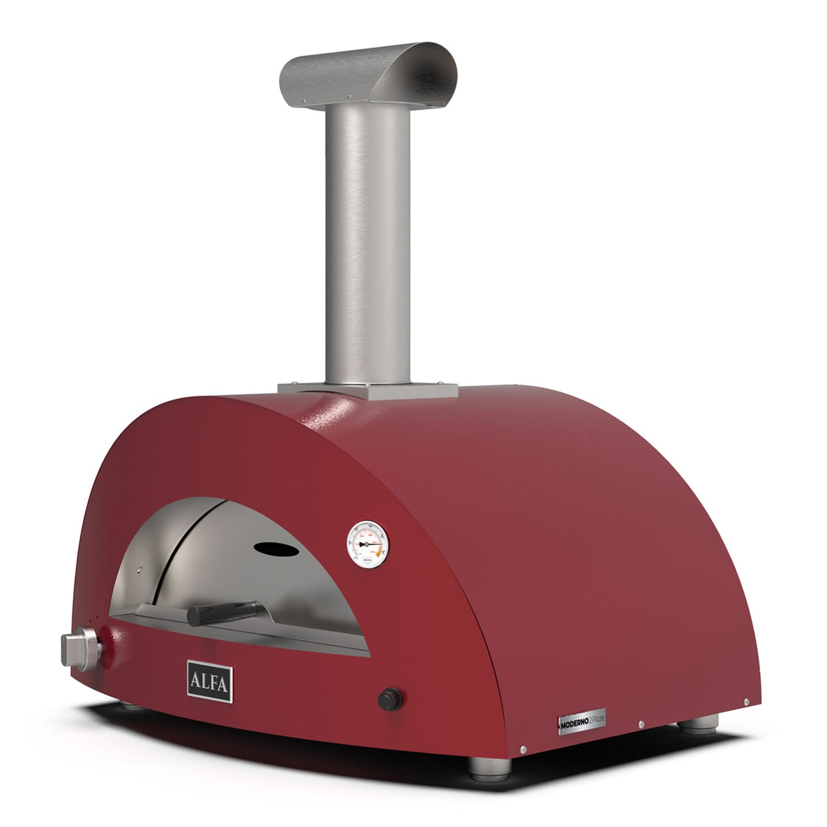 Alfa Moderno 2 Pizze – Four à pizza à gaz (LP or NG Fuel)