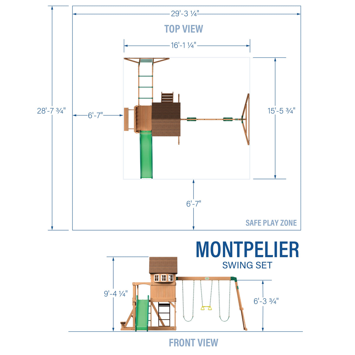 Montpelier – Portique de jeux