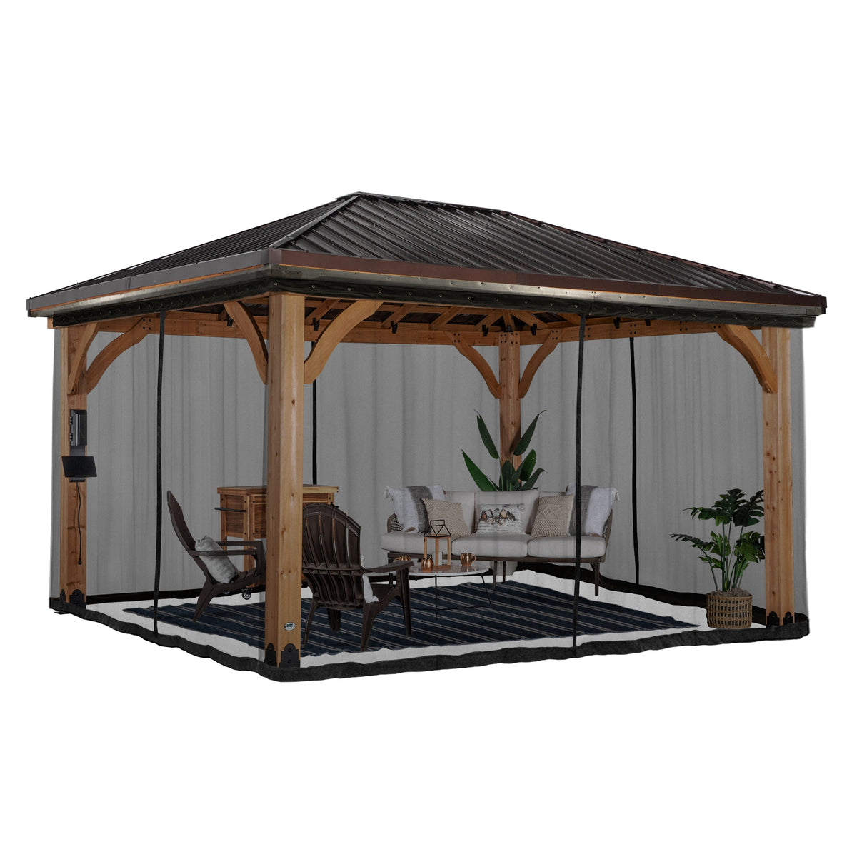 Kit de moustiquaires pour pavillons Barrington