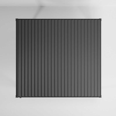 NOVA TITAN – Pergola carrée 3m x 3m – gris (modèle 2026)