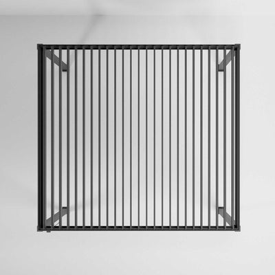 NOVA TITAN – Pergola carrée 3m x 3m – gris (modèle 2026)