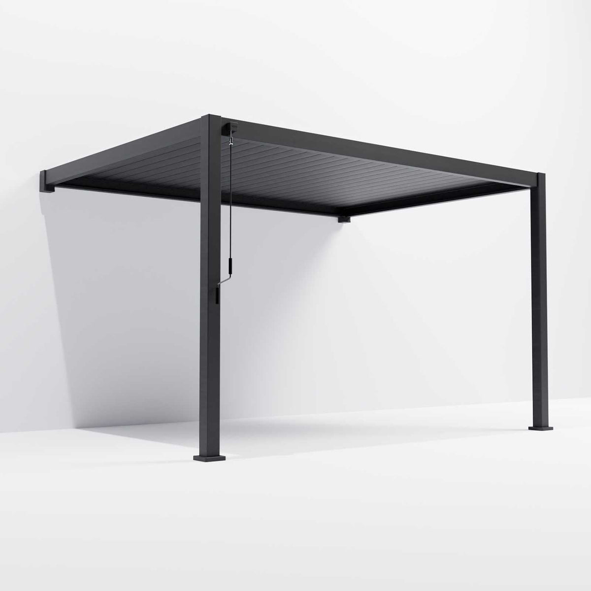 NOVA TITAN – Pergola murale 4m x 3m – gris (modèle 2026)