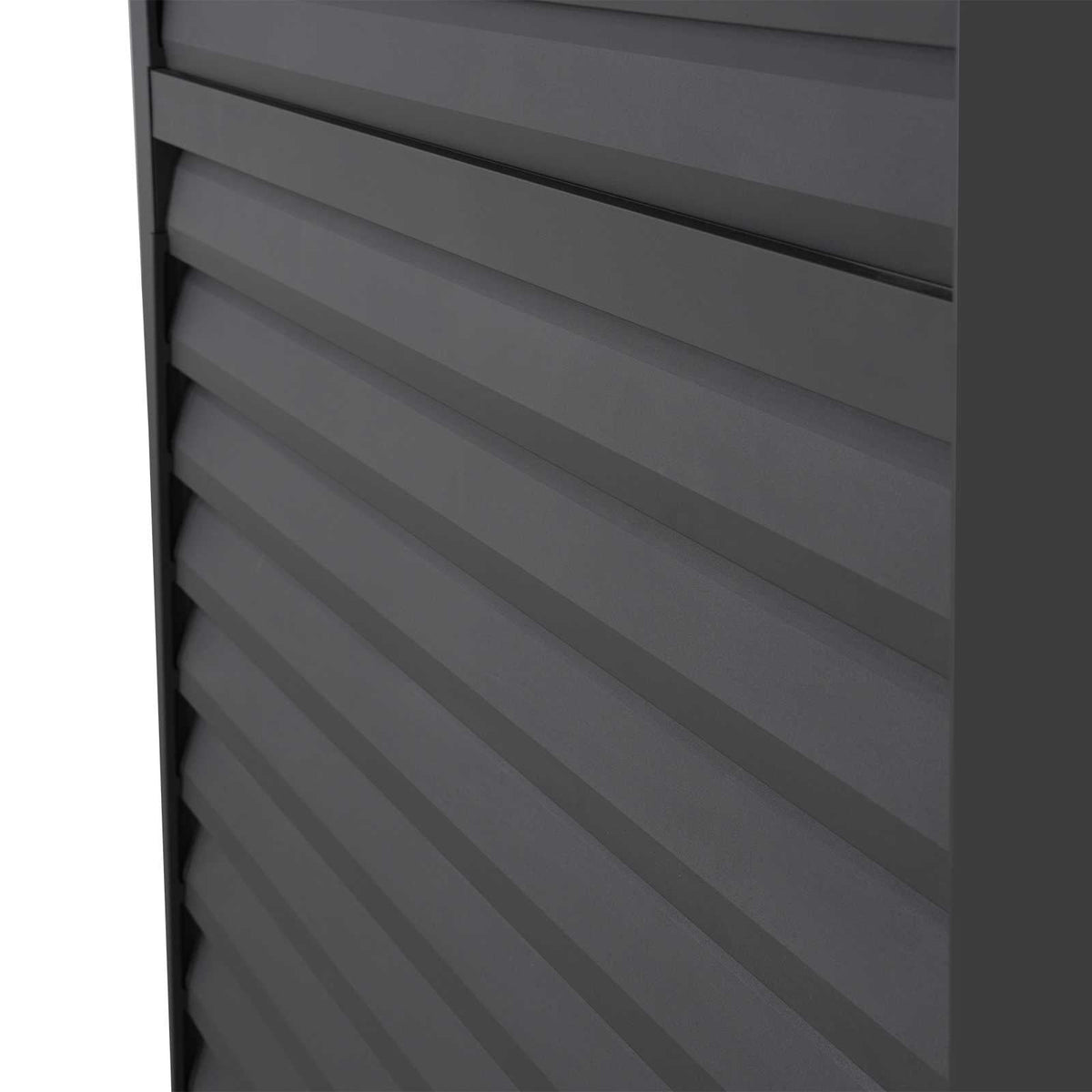 1.2M NOVA TITAN – Paroi réglable à lames orientables pour pergola en aluminium – gris