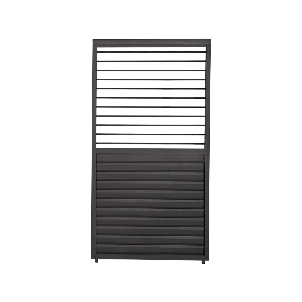1.33M NOVA TITAN – Paroi réglable à lames orientables pour pergola en aluminium – gris