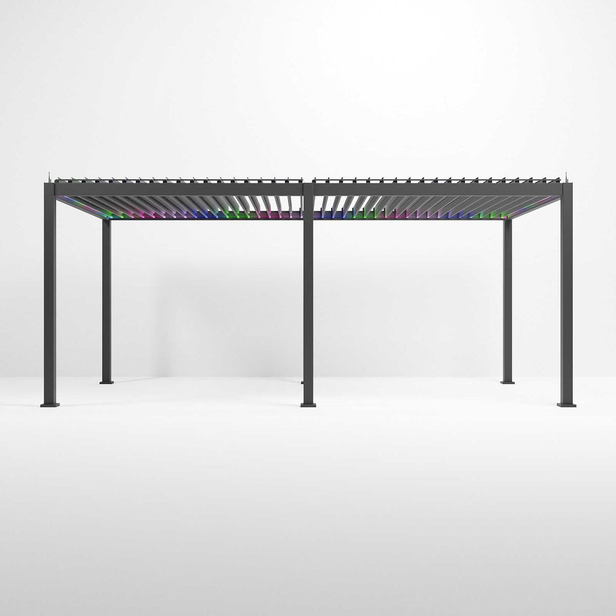 NOVA TITAN PLUS – Pergola rectangulaire 6m x 3m – gris (modèle 2026)