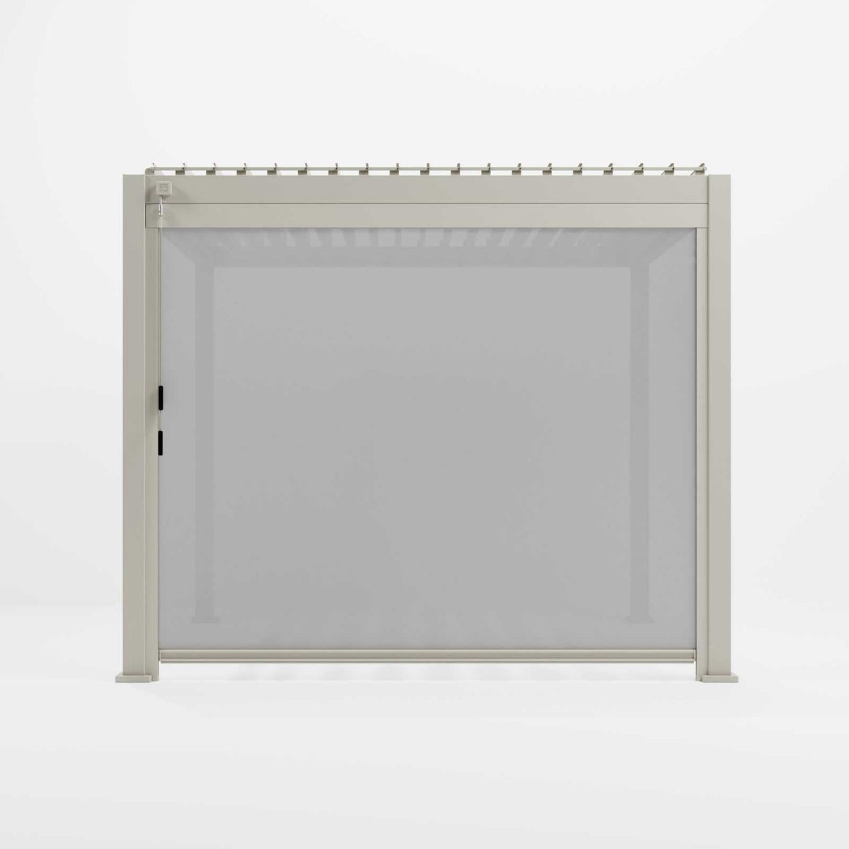 3.6M NOVA TITAN – Écran d’intimité pour pergola en aluminium – Pebble