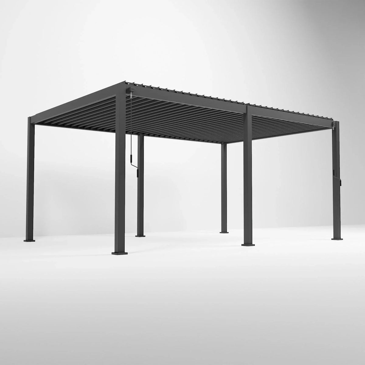 NOVA TITAN – Pergola rectangulaire 5.3m x 3.6m – gris (modèle 2026)