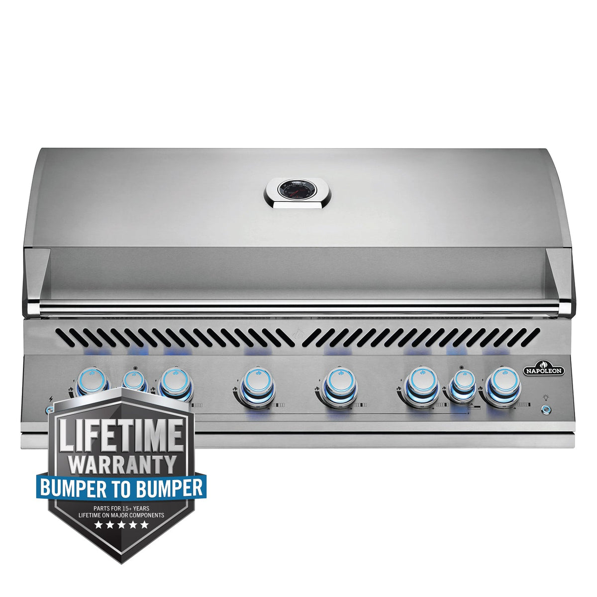 Napoleon Built-In 700 Series 44 pouces – Barbecue à gaz encastrable avec brûleur infrarouge arrière – BIG44RB-1