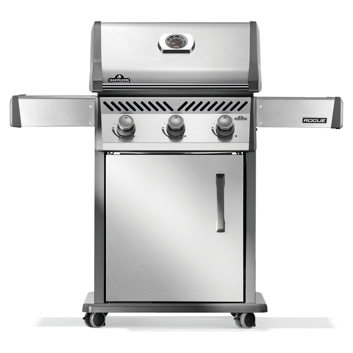 Napoleon Rogue 425 – Barbecue à gaz 3 brûleurs, acier inoxydable