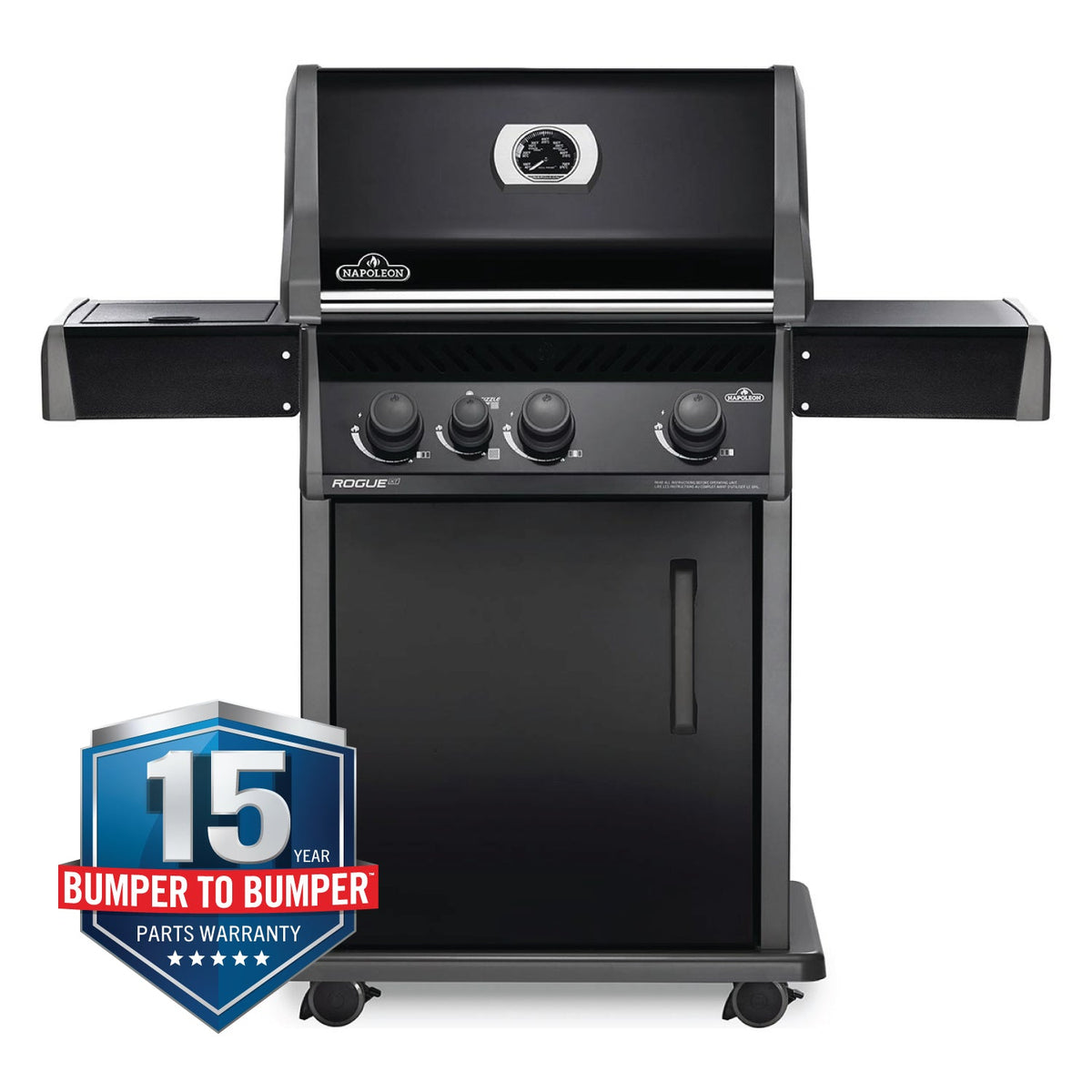 Napoleon Rogue XT 425 – Barbecue à gaz LP noir – RXT425SIBPK-1