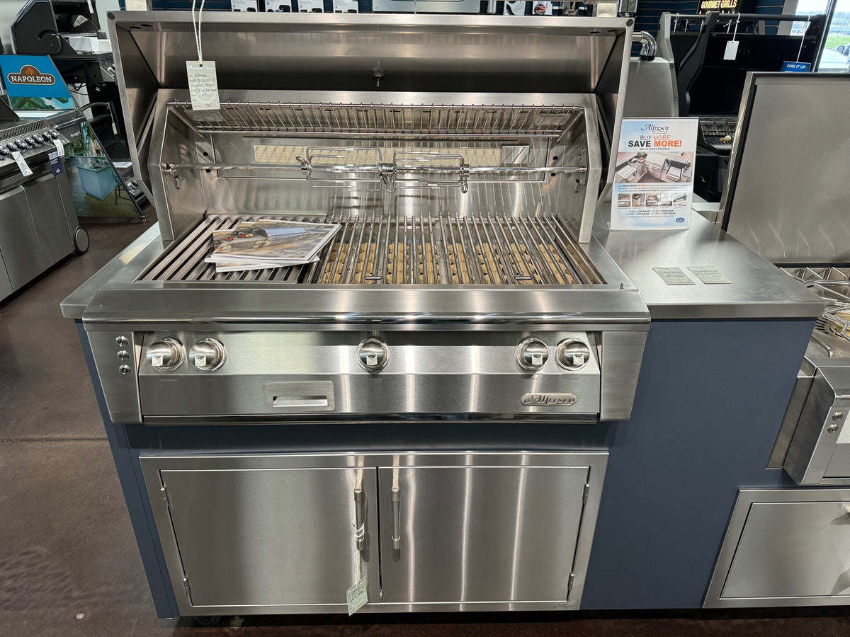Challenger 90" – Îlot en aluminium avec roulettes